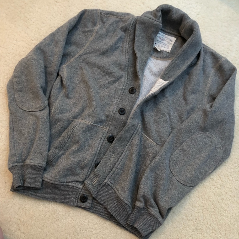 American Eagle cardigan.